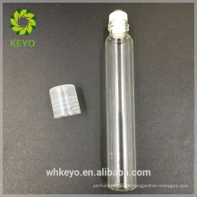 Rollo de cristal redondo de la botella del rodillo de 8ML 10ML 12ML en bola Rollo de 8 ml en botella redonda